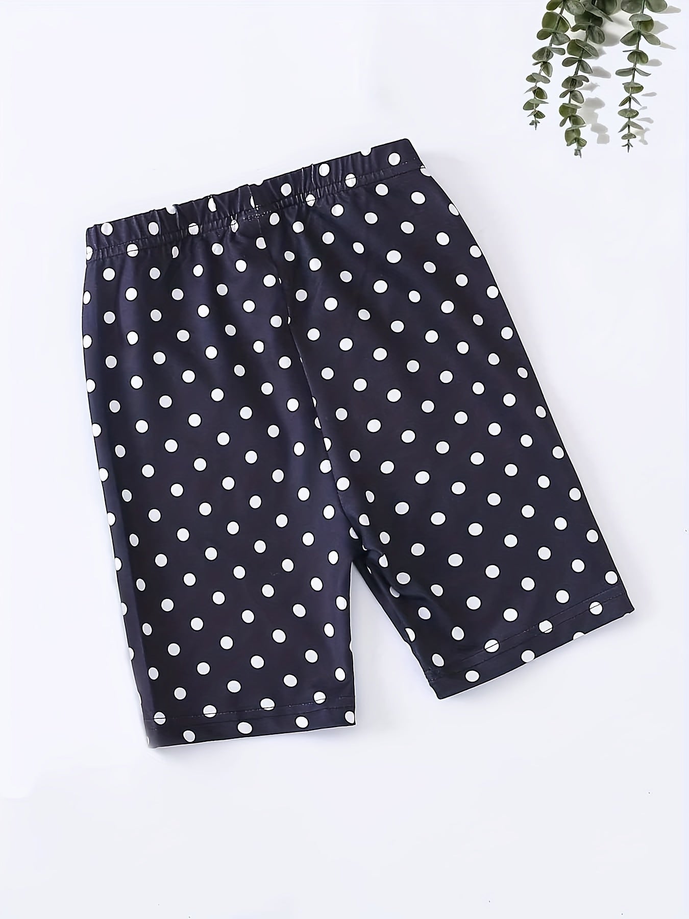 Girls' Polka Dots Beach Shorts Stretch Swim Lounge Shorts