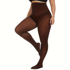 High Waisted Control Top Pantyhose Soft Tights