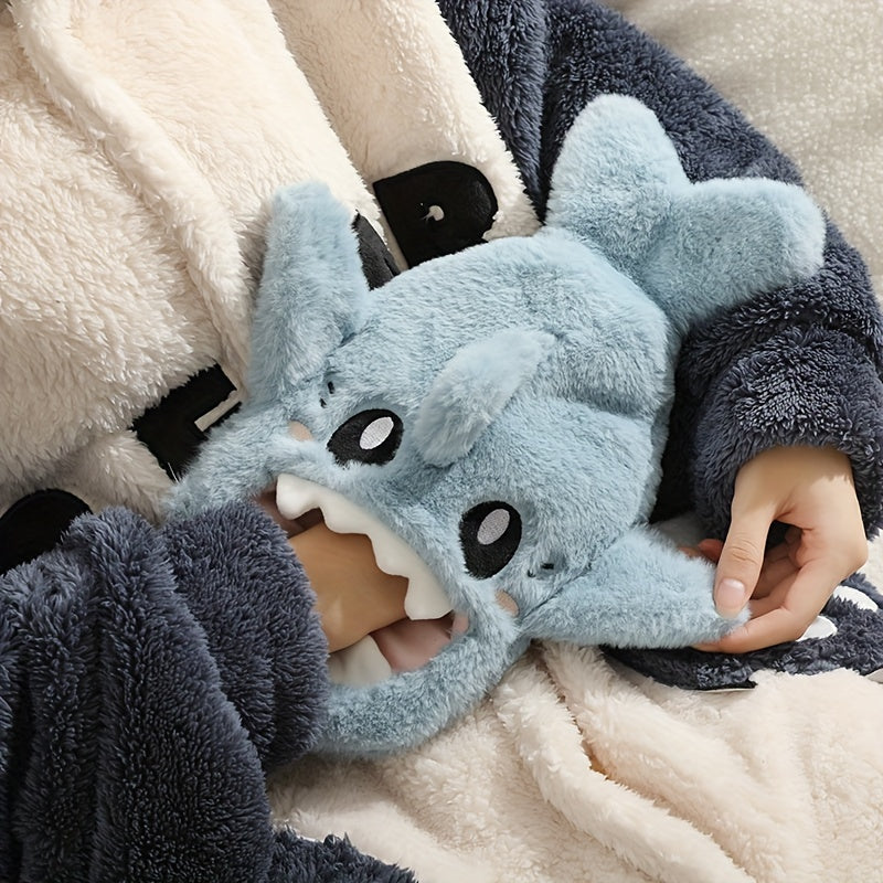 1pc Plush Hot Water Bag PVC Hand Warmer Christmas Gift