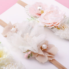 3pcs Baby Hair Ties Flowers Kids Hair Accessories Gift For Children