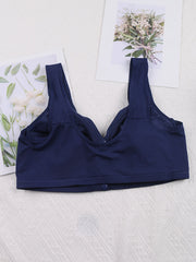 3 Pack Plus Size Bra Set Women's Plus Floral Print Comfort Bralette