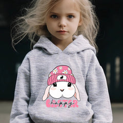 Winter Puppy Print Girls Outfits for Sports - 2pcs Set