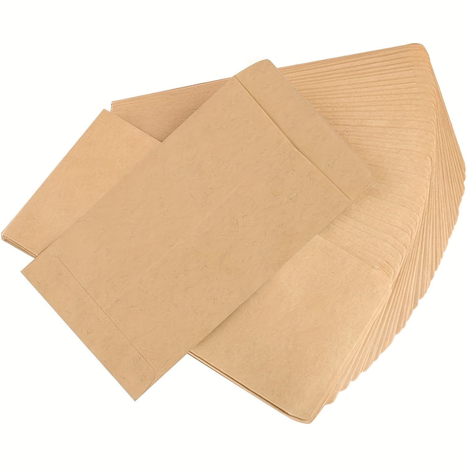 100 Cowhide Paper Small Coin Envelopes Self-Adhesive Seed Envelopes