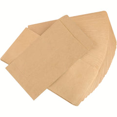 100 Cowhide Paper Small Coin Envelopes Self-Adhesive Seed Envelopes