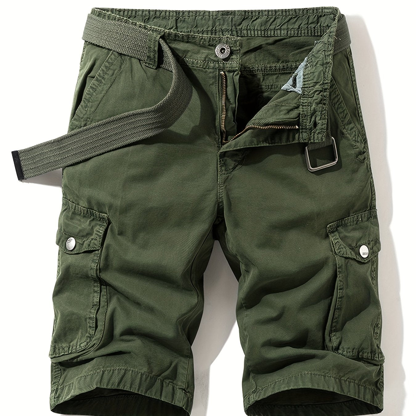 Men's Cotton Cargo Shorts for Spring & Summer
