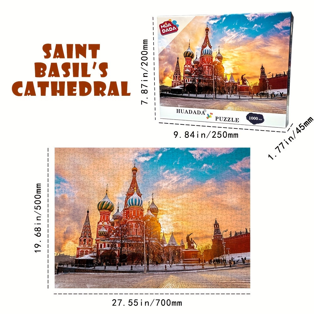 St Basil's Cathedral 1000-Piece Puzzle