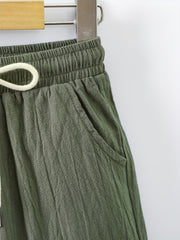Boys Elastic Waist Creative Shorts Quick Drying for Summer