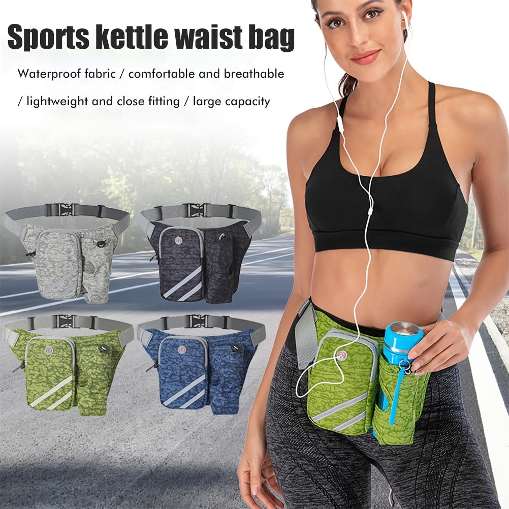 Outdoor Sports Fanny Pack Waterproof Bag Gray