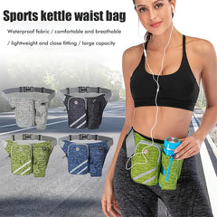 Outdoor Sports Fanny Pack Waterproof Bag Gray