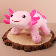 63 Inch Cartoon Axolotl Stuffed Toy Hexagonal Dinosaur Fish Stuffed Toy