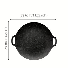 Carbon Steel Iron Baking Pan for Camping & BBQ