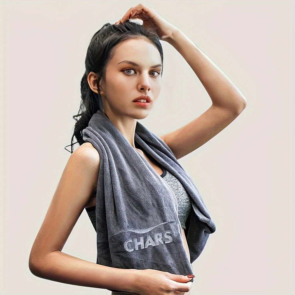 Soft Microfiber Towel 11.81 x 39.37 - Fitness, Yoga, Travel