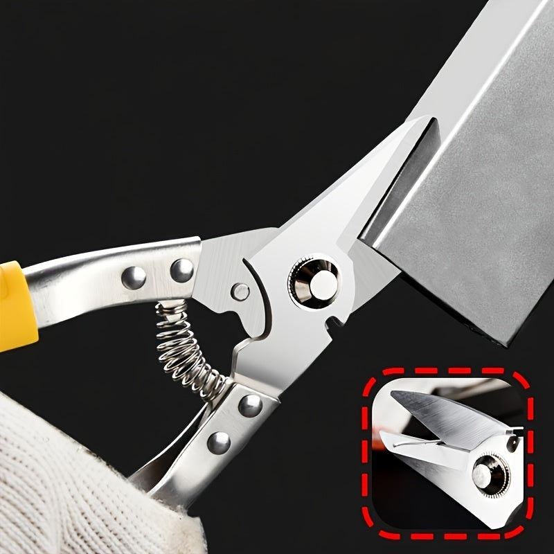 Straight Aviation Tin Snip Sheet Metal Cutter Scissors Heavy Duty Shear