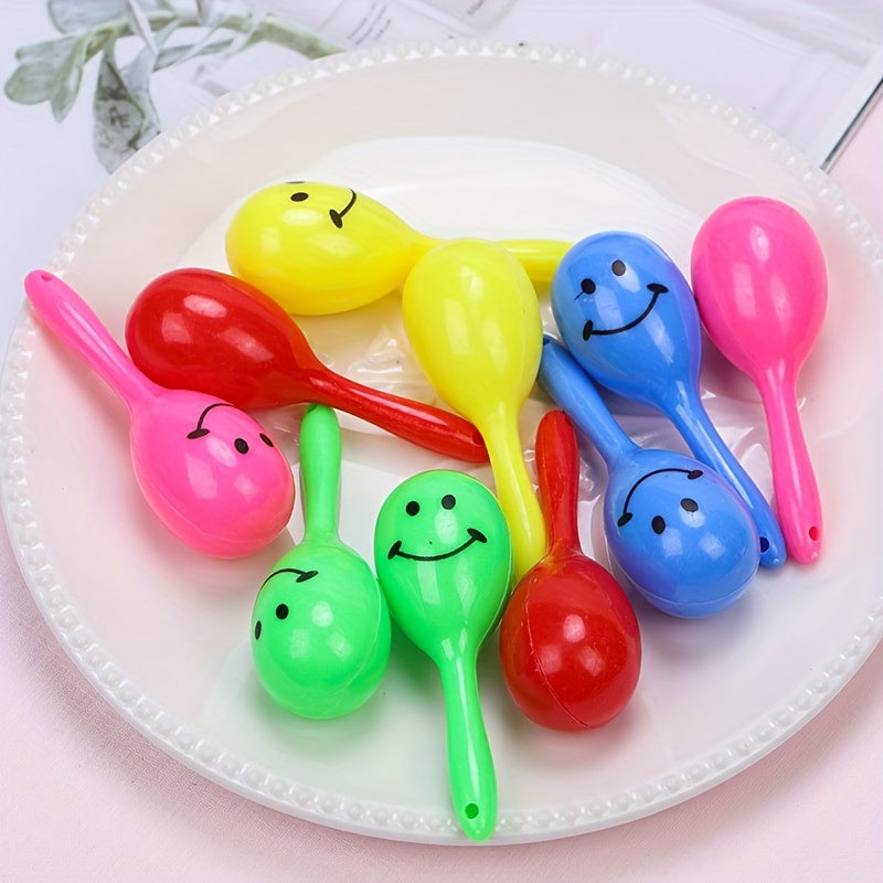 4pcs Mini Sand Hammer Party Cheerleading Instrument Toy