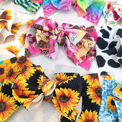 Floral Print Headband Hair Accessory for Babies