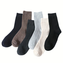 Men's Mid-tube Casual Stripe Business Socks