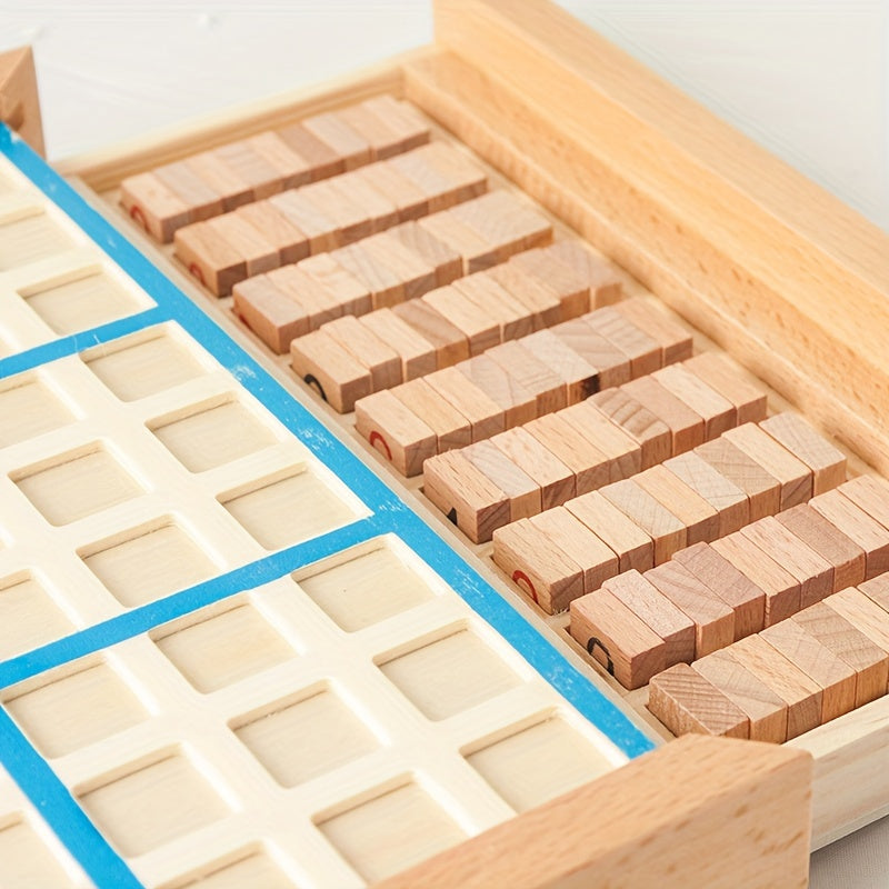 Wooden Sudoku Puzzle Game for Kids - Logical Thinking Puzzle Table Game