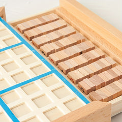 Wooden Sudoku Puzzle Game for Kids - Logical Thinking Puzzle Table Game