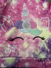 Boys Glitter Star Graphic Hoodie Sweatshirt for Fall