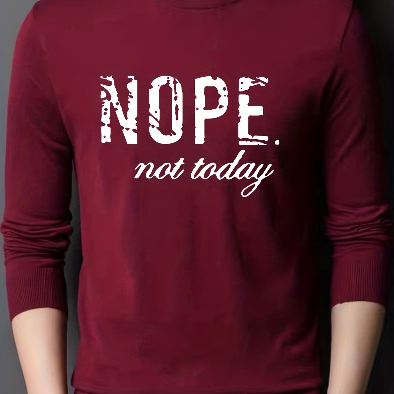 Men's Casual Warm Knitted Crew Neck Sweater