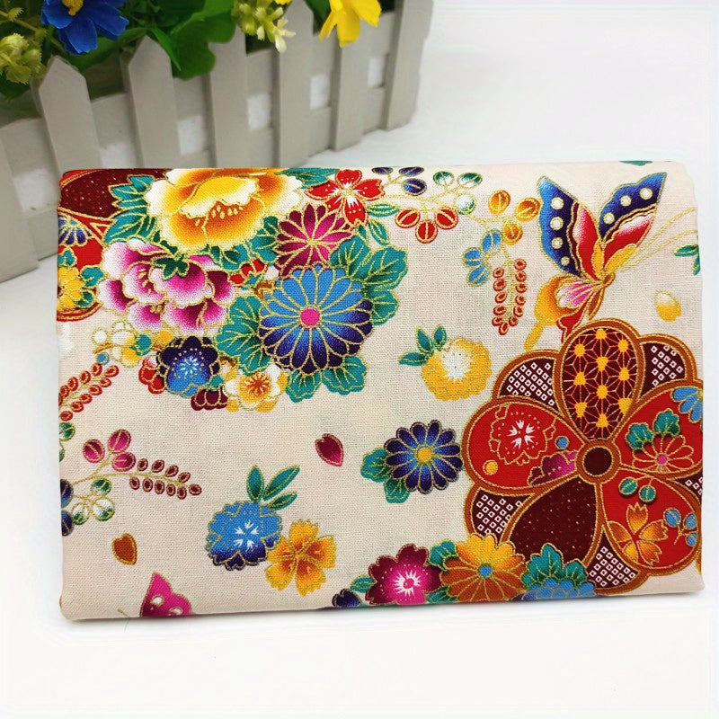 Japanese Style Cotton Fabric PreCut Fat Squares For Sewing DIY