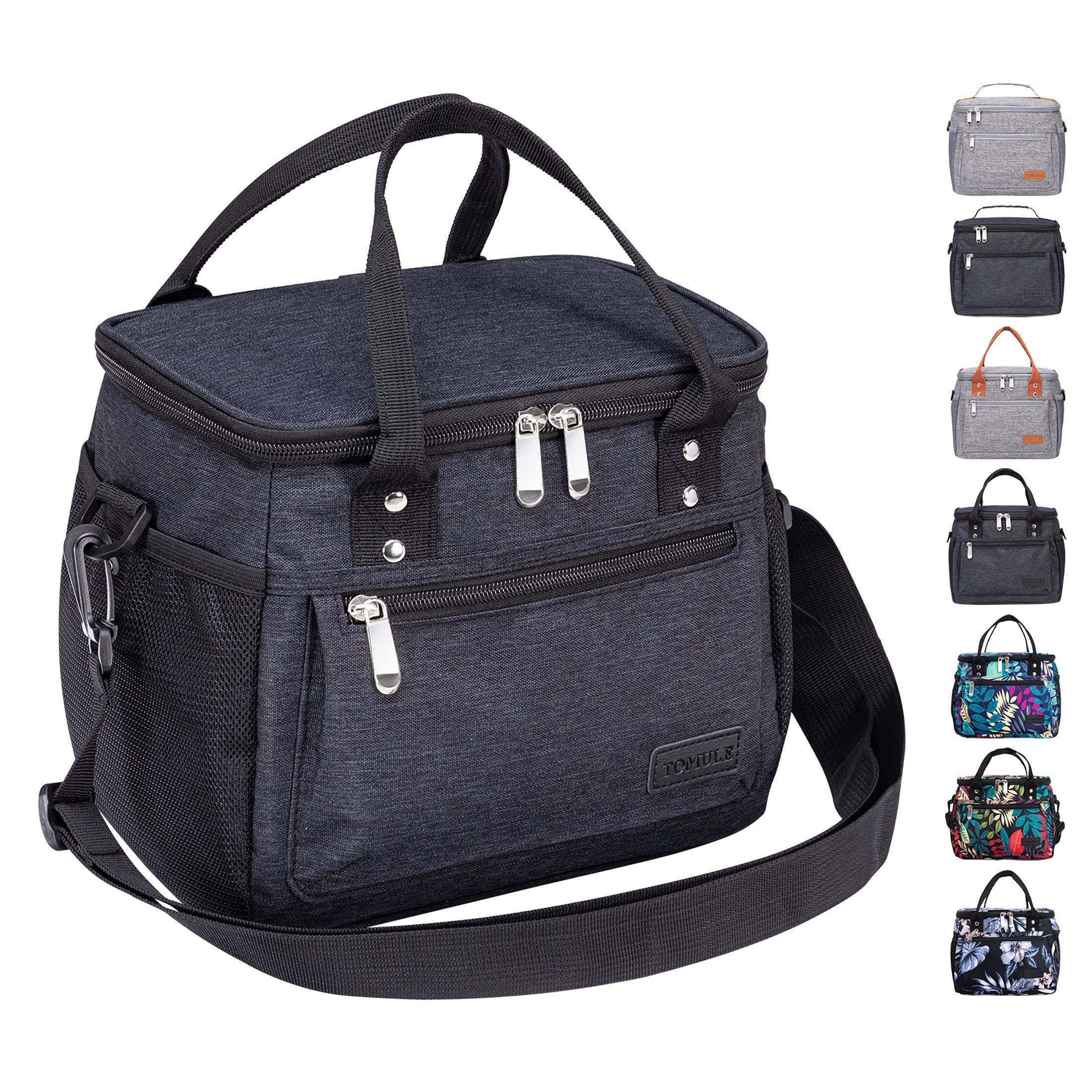 Insulated Lunch Bag for Work School Picnic Travel Beach Keeps Food Fresh