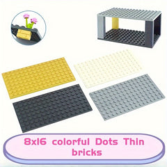 6pcs Classic Base Plates for Building Blocks Set Creative DIY Construction Toy