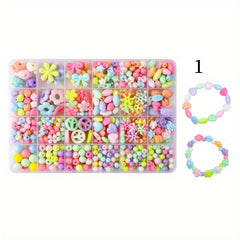 24 Grids DIY Accessory Kit Bead String Tools Girls' Craft Set