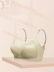Lace Wireless Nursing Bra Push Up Comfortable Breathable Lingerie