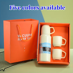 Stainless Steel Vacuum Insulated Cup 3 in 1 w/ 2 Extra Lids