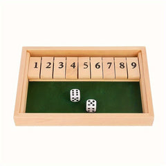 Wooden Number Flipping Game Drinking Game Props Entertainment Supplies