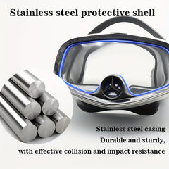 Adult Diving Mask Swimming Goggles Anti fog Snorkeling Equipment