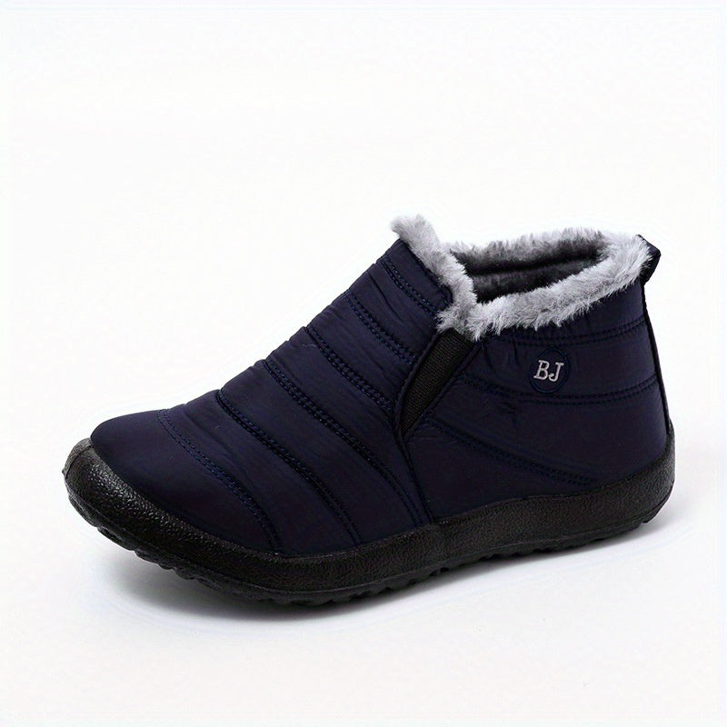 Women's Waterproof Fleece Ankle Boots