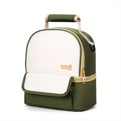 Insulated Lunch Box Leakproof Adjustable Freezable Perfect for Office School Pic