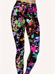Printed Yoga Pants High Waist Leggings Women's Activewear