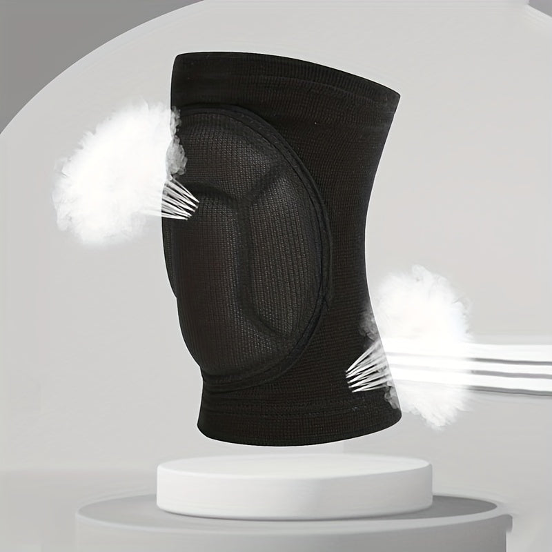 2pcs Anti Collision Sponge Knee Pads Soft Breathable Sports Volleyball Training