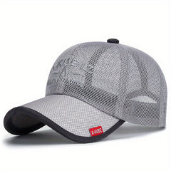 Men's Breathable Mesh Baseball Cap Outdoor Fishing Cap Sun Hat