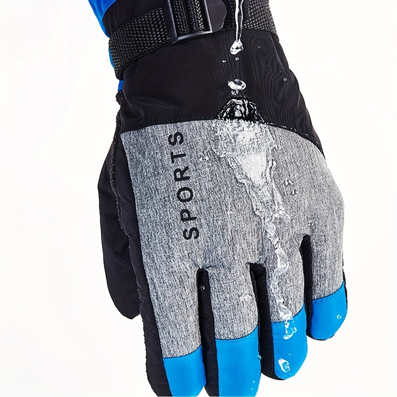 Winter Skiing Gloves & Snowboarding Gloves Waterproof Snow Gloves