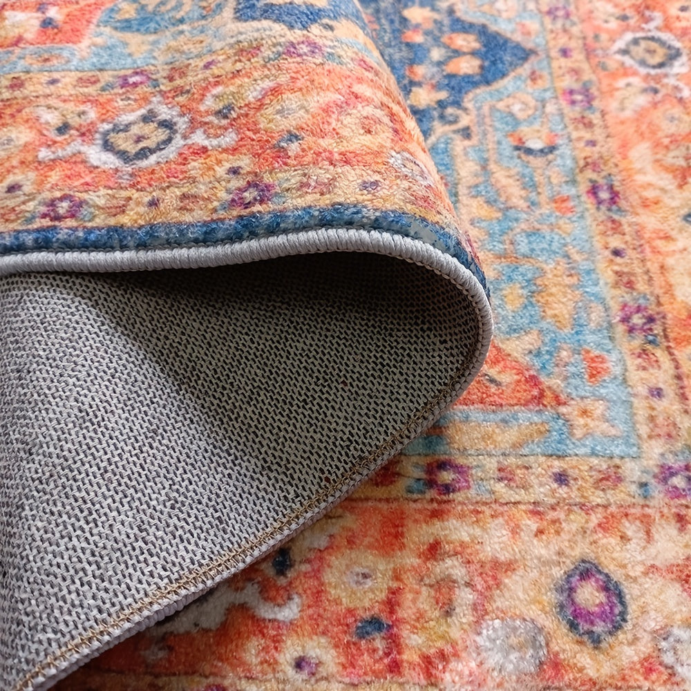 High-End Persian Style Living Room Carpet - Retro Sofa Coffee Table Rug