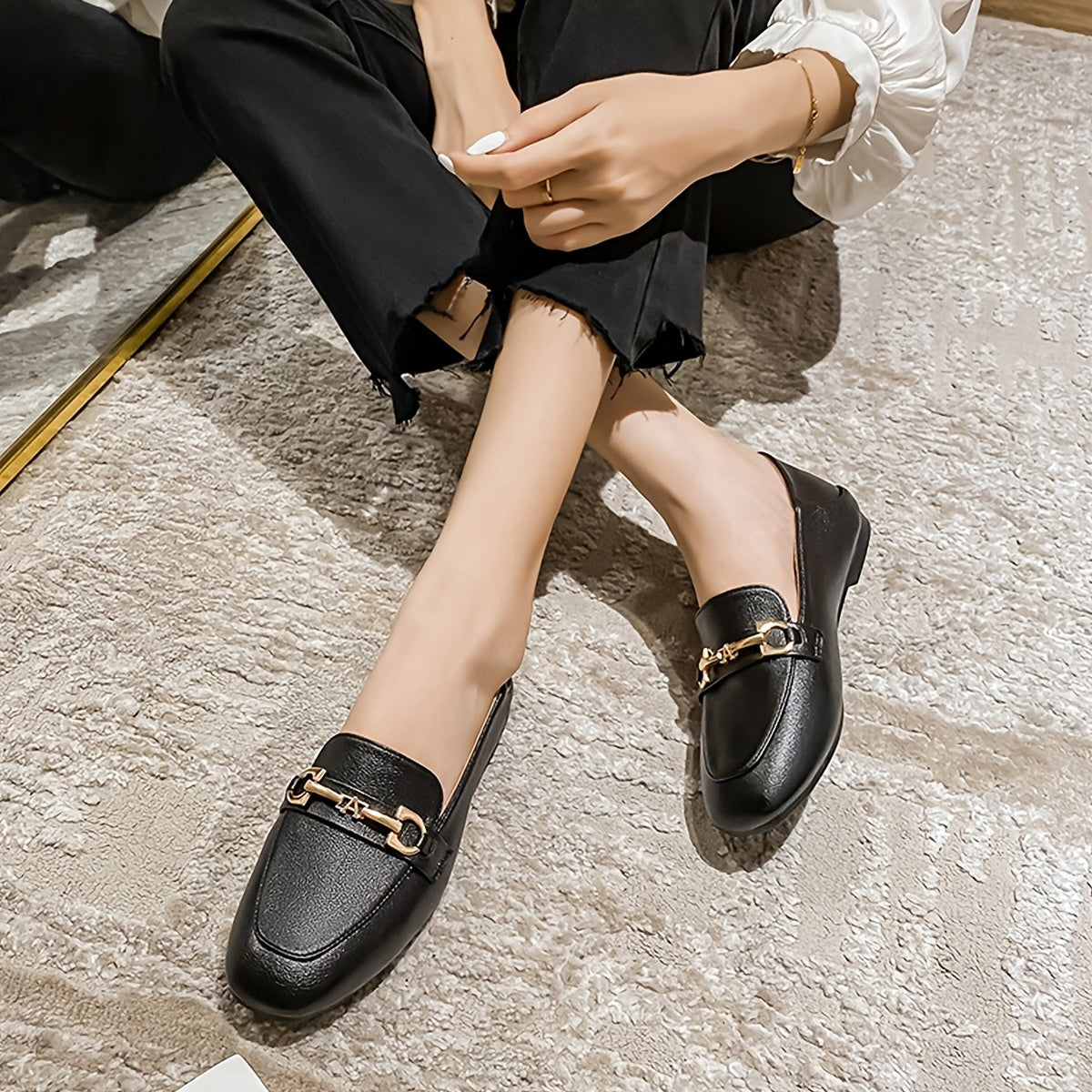 Women's Lightweight Loafers Soft Sole Slip-on Casual Shoes