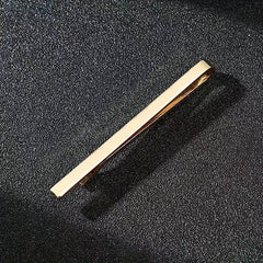 Men's Tie Clips Copper Necktie Tie Bar Pinch Clasp Wedding