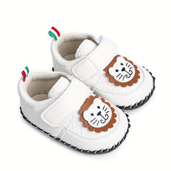 Cartoon Lion Baby Boys Sneakers Lightweight Non Slip Shoes Spring Autumn