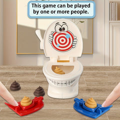 Poop Shooting Family Game Set - Fast and Crazy Fun Game for Boys and Girls