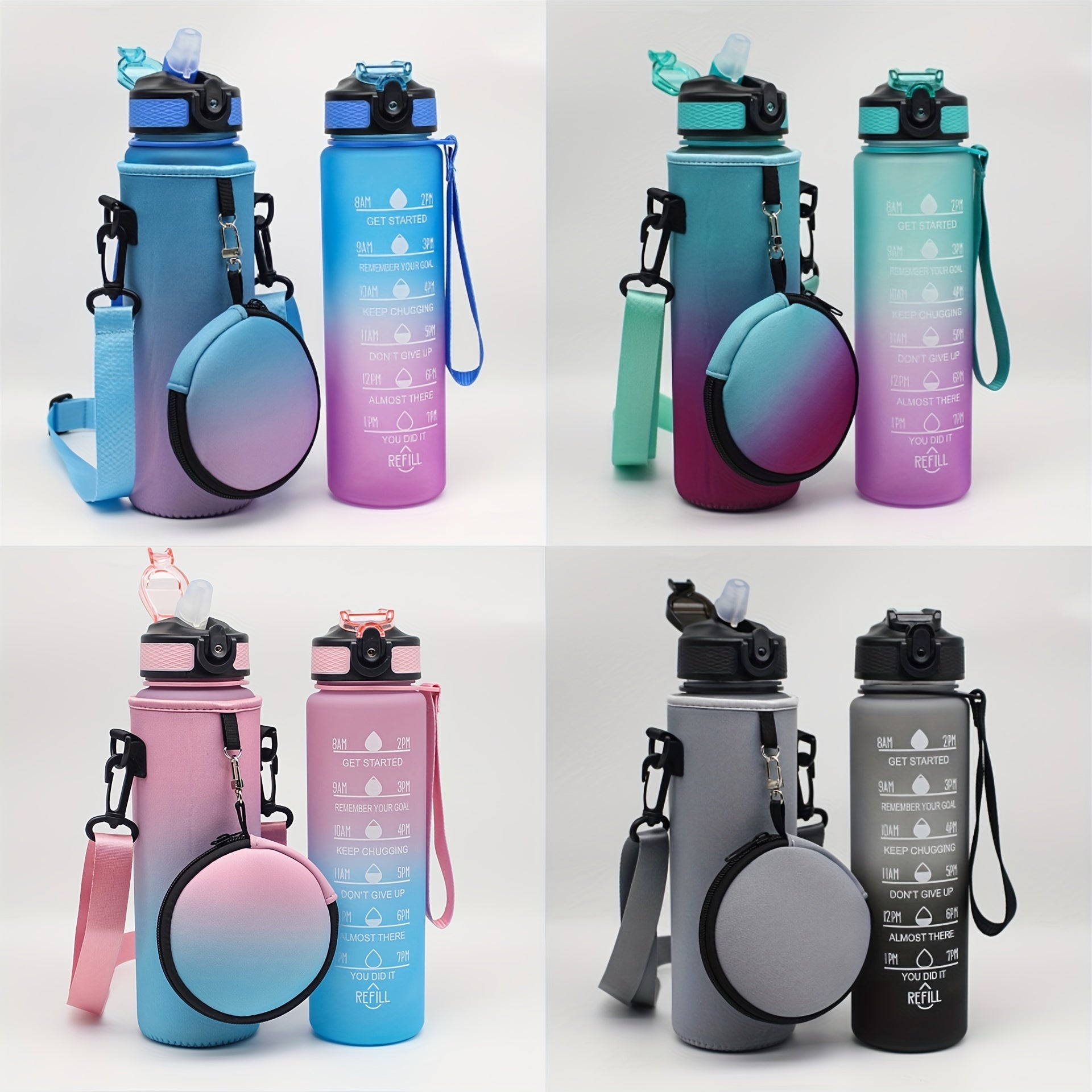 Insulated Water Bottle Case with Strap - Protect Your Sport Jug