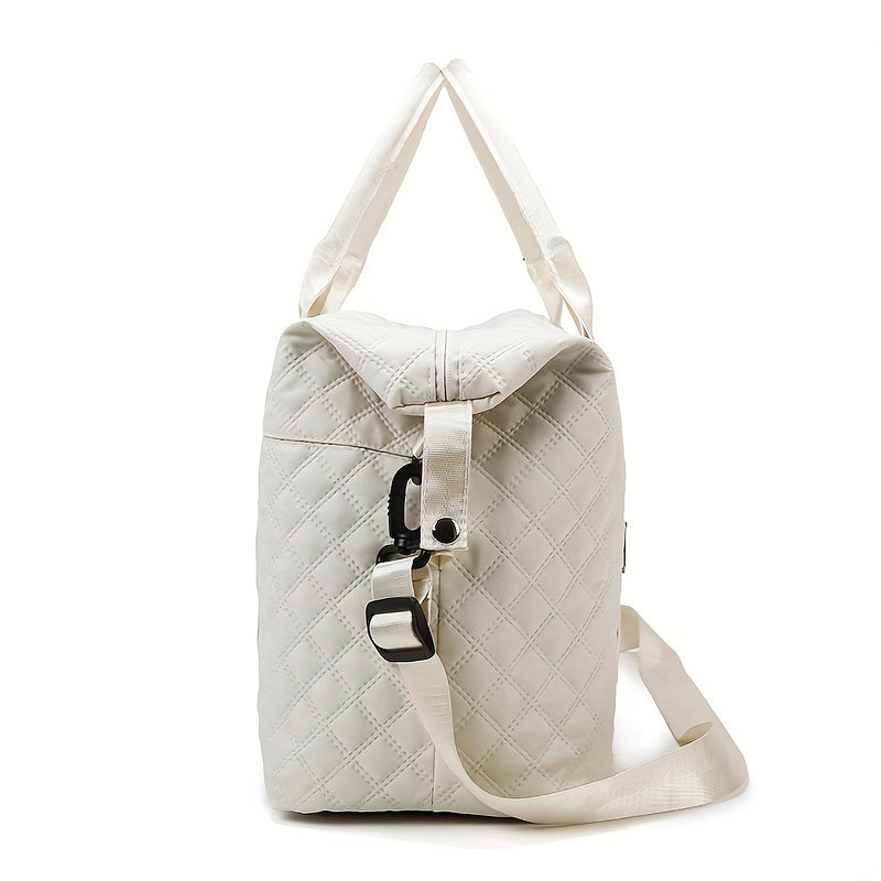 Travel Duffle Bag With Cosmetic Bag - Large Capacity Sports Fitness Storage Bag