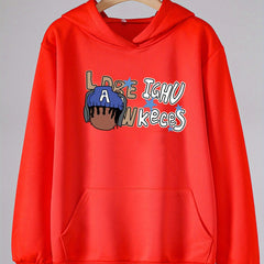 Headphone Man Graphic Hoodies Girls Comfy Hooded Sweatshirt With Pocket