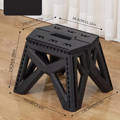 Portable Folding Stool for Fishing Camping Plastic Small Stool