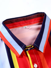 Men's Block Striped Shirt