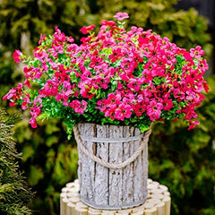 2pcs Outdoor Artificial Flowers for Garden Window Box Porch Home Decoration