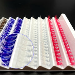 200pcs Cluster Lashes Individual Eyelashes Extension Natural Soft Fans DIY Lash